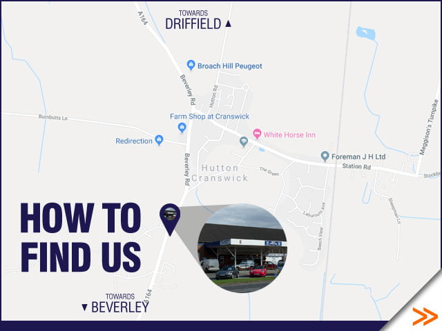 Where to find Paul Harrison Cars Map